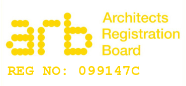 ARB logo in yellow with Atelier 88 registration number